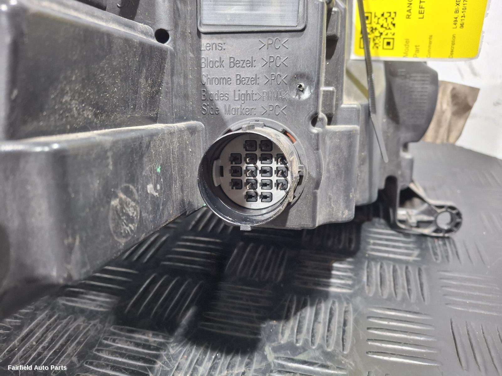 2013-2017 Land Rover Rangerover Sport Left Headlamp
