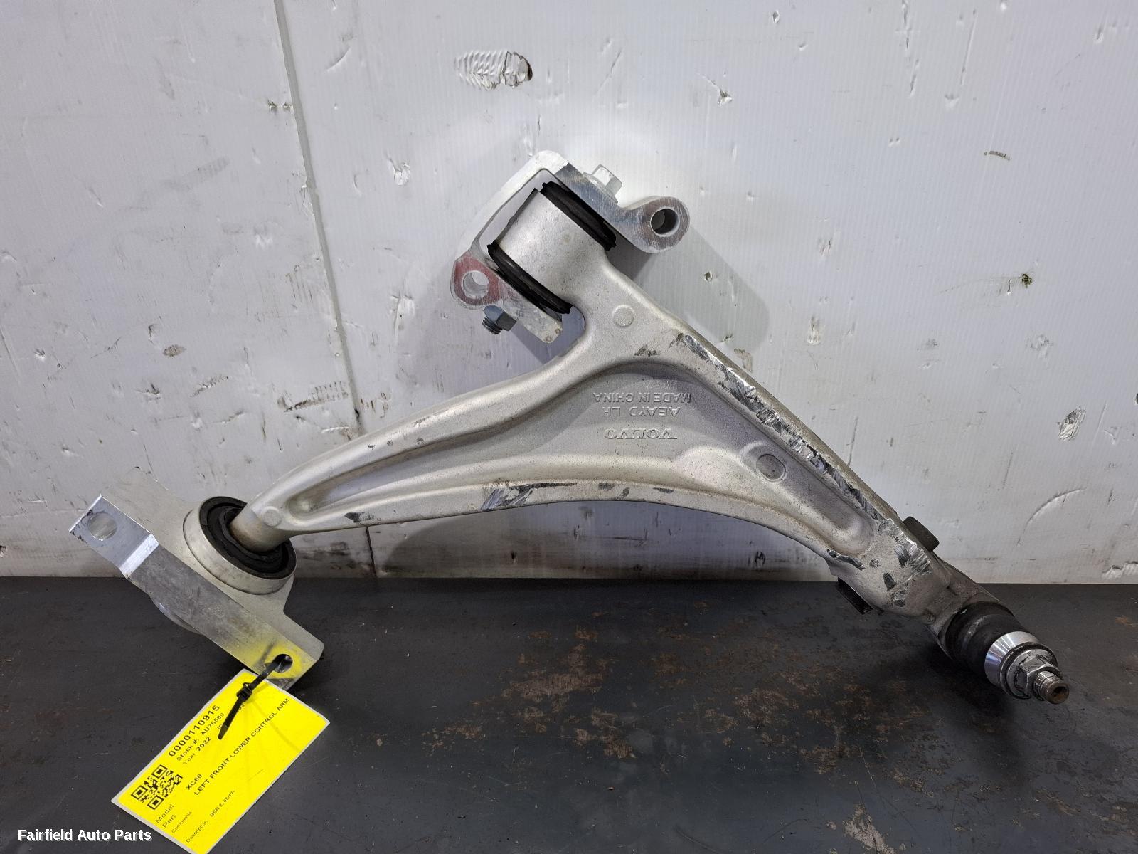 2017-2025 Volvo Xc60 Left Front Lower Control Arm