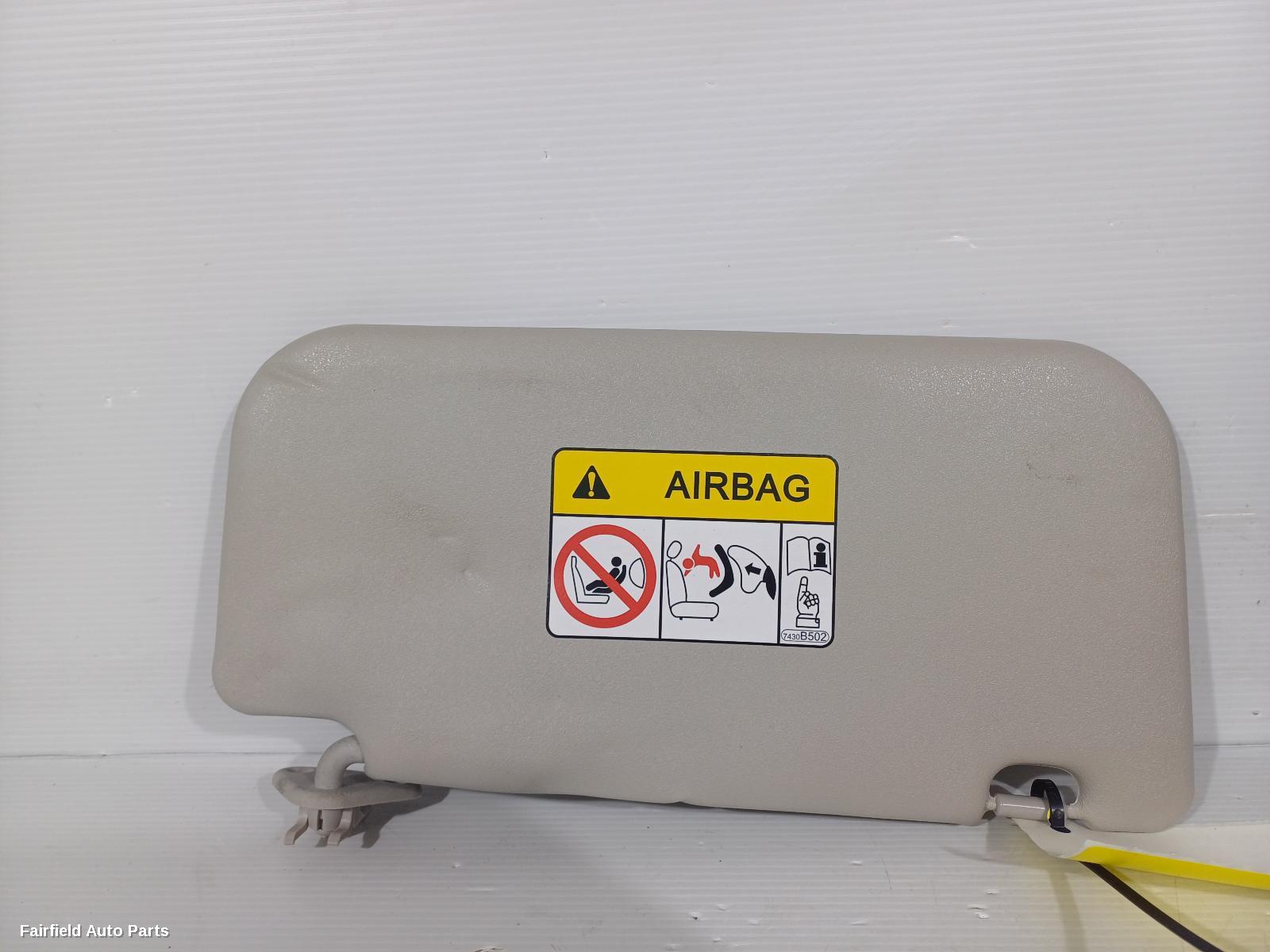 2012-2023 Mitsubishi Mirage Sunvisor
