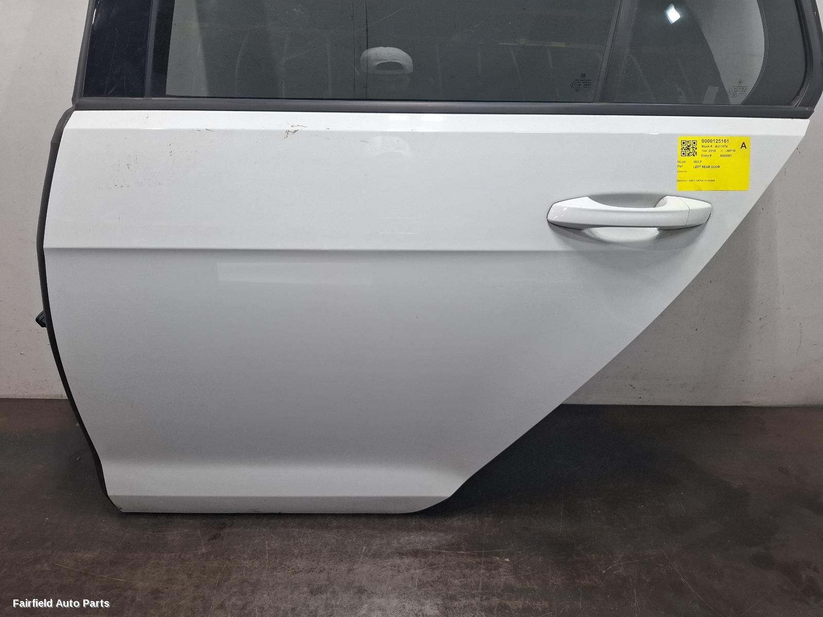 2012-2020 Volkswagen Golf Left Rear Door Sliding