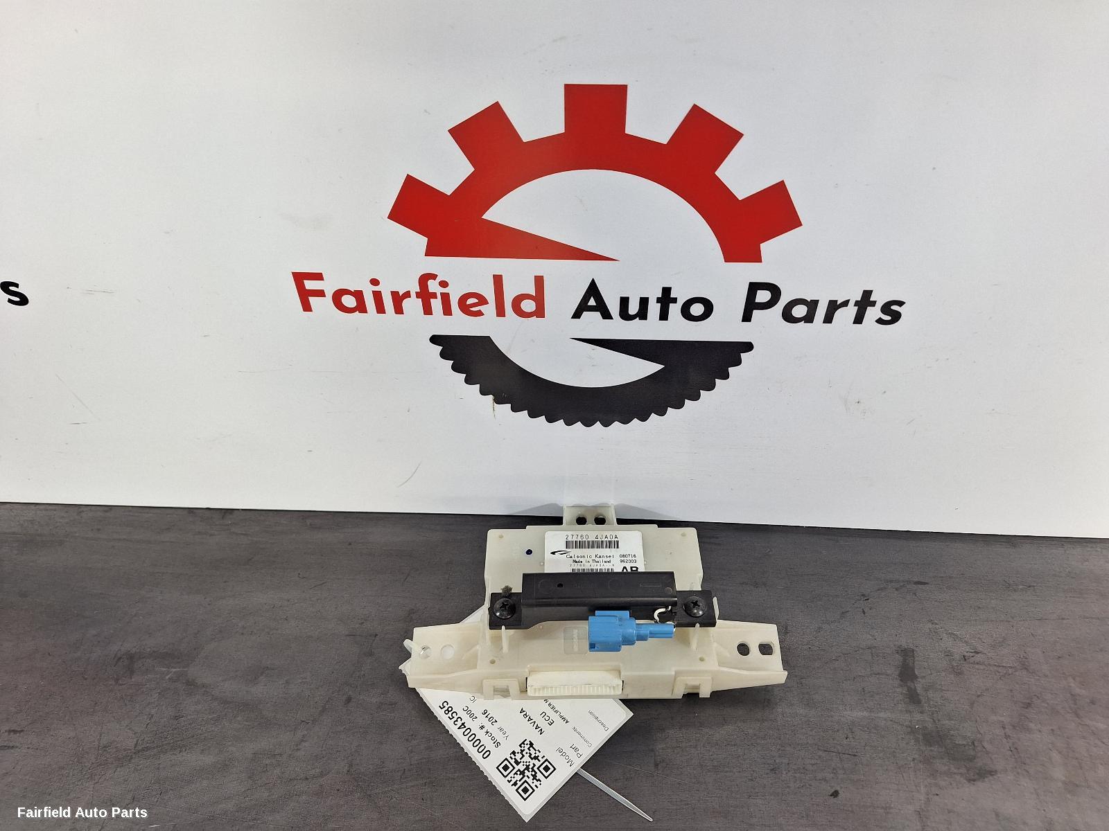 2015-2023 Nissan Navara Ecu