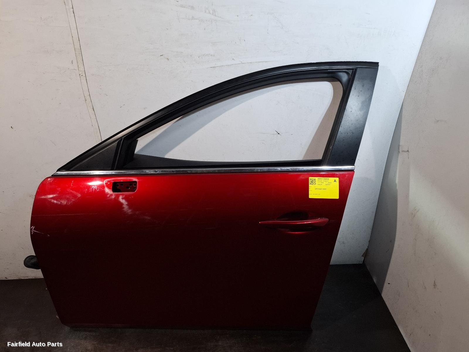 2019-2026 Mazda 3 Left Front Door