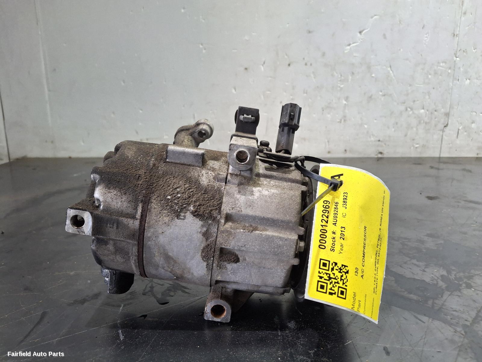 2012-2017 Hyundai I30 A C Compressor