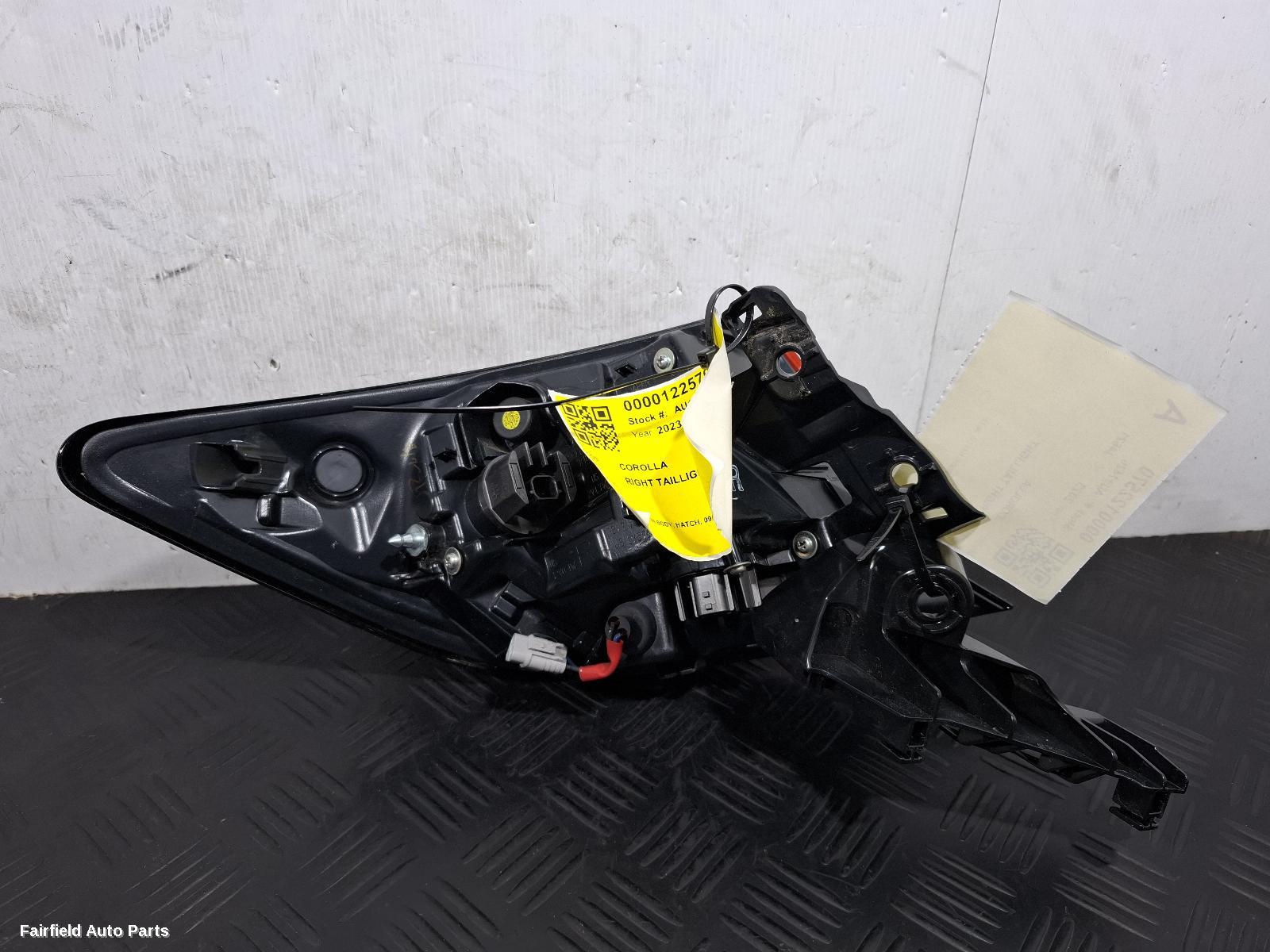 2022-2026 Toyota Corolla Right Taillight