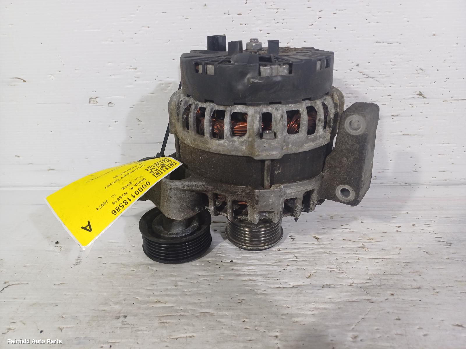 2015-2019 Land Rover Discovery Sport Alternator