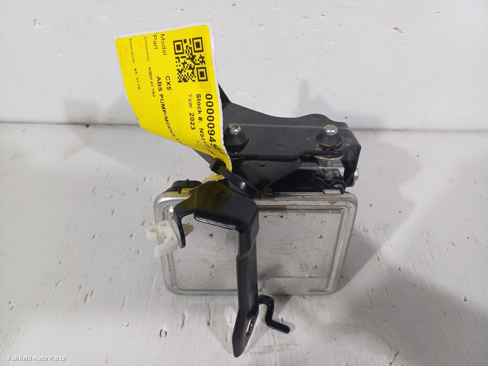 2018-2025 Mazda Cx5 Abs Pump Modulator