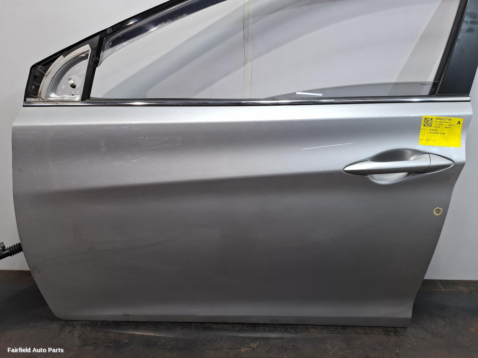 2011-2015 Hyundai Elantra Left Front Door