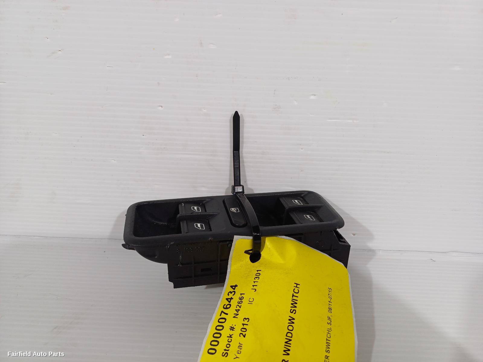 2011-2015 Skoda Fabia Pwr Dr Wind Switch