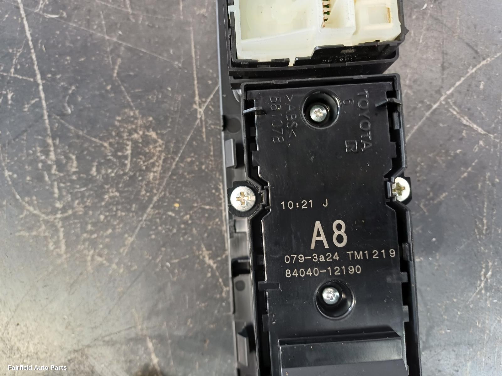 2018-2026 Toyota Corolla Pwr Dr Wind Switch