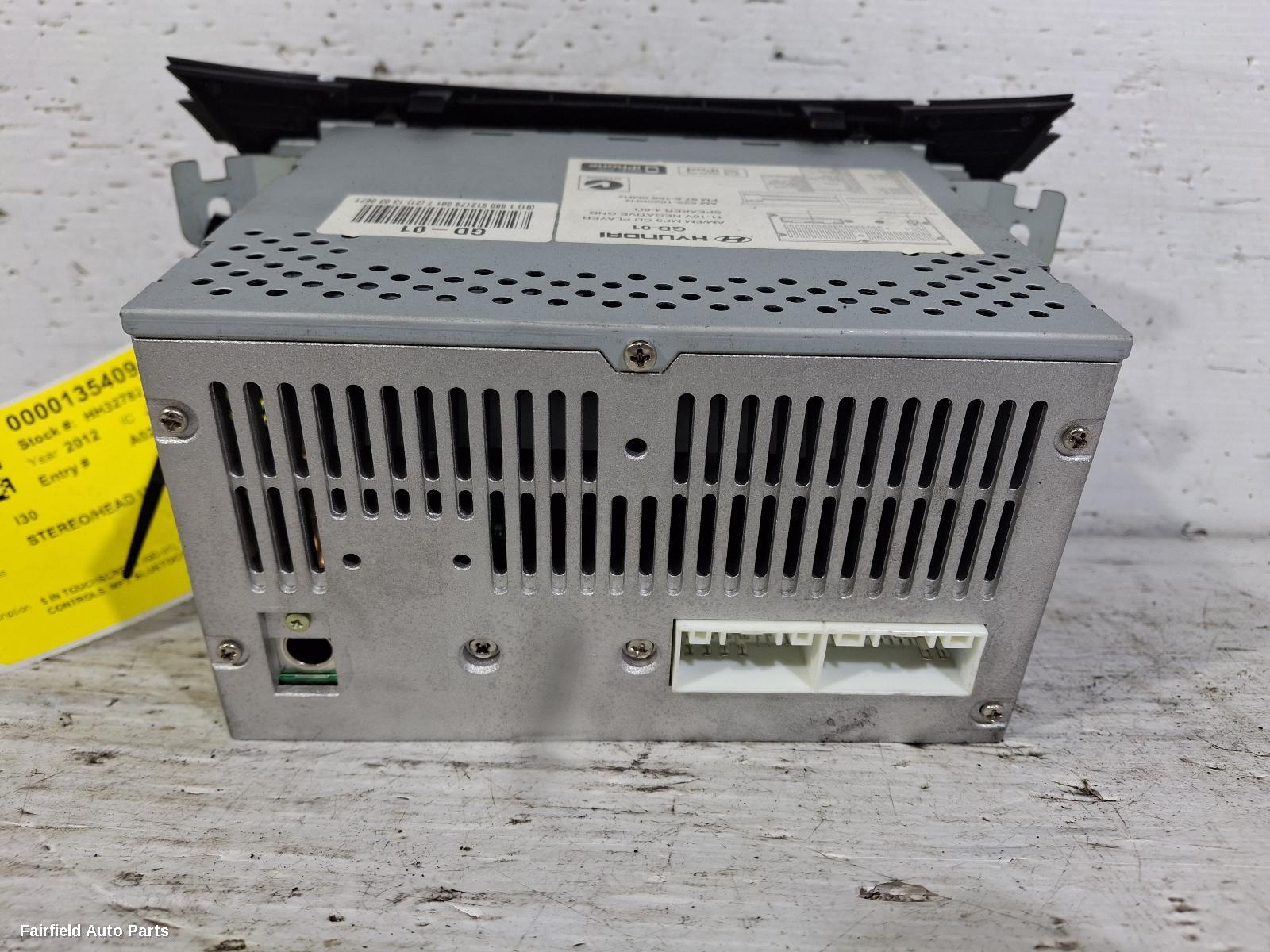 2012-2015 Hyundai I30 Radio Cd Dvd Sat Tv