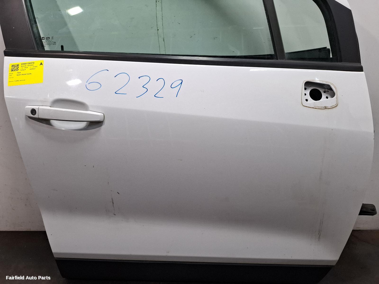 2013-2020 Holden Trax Right Front Door
