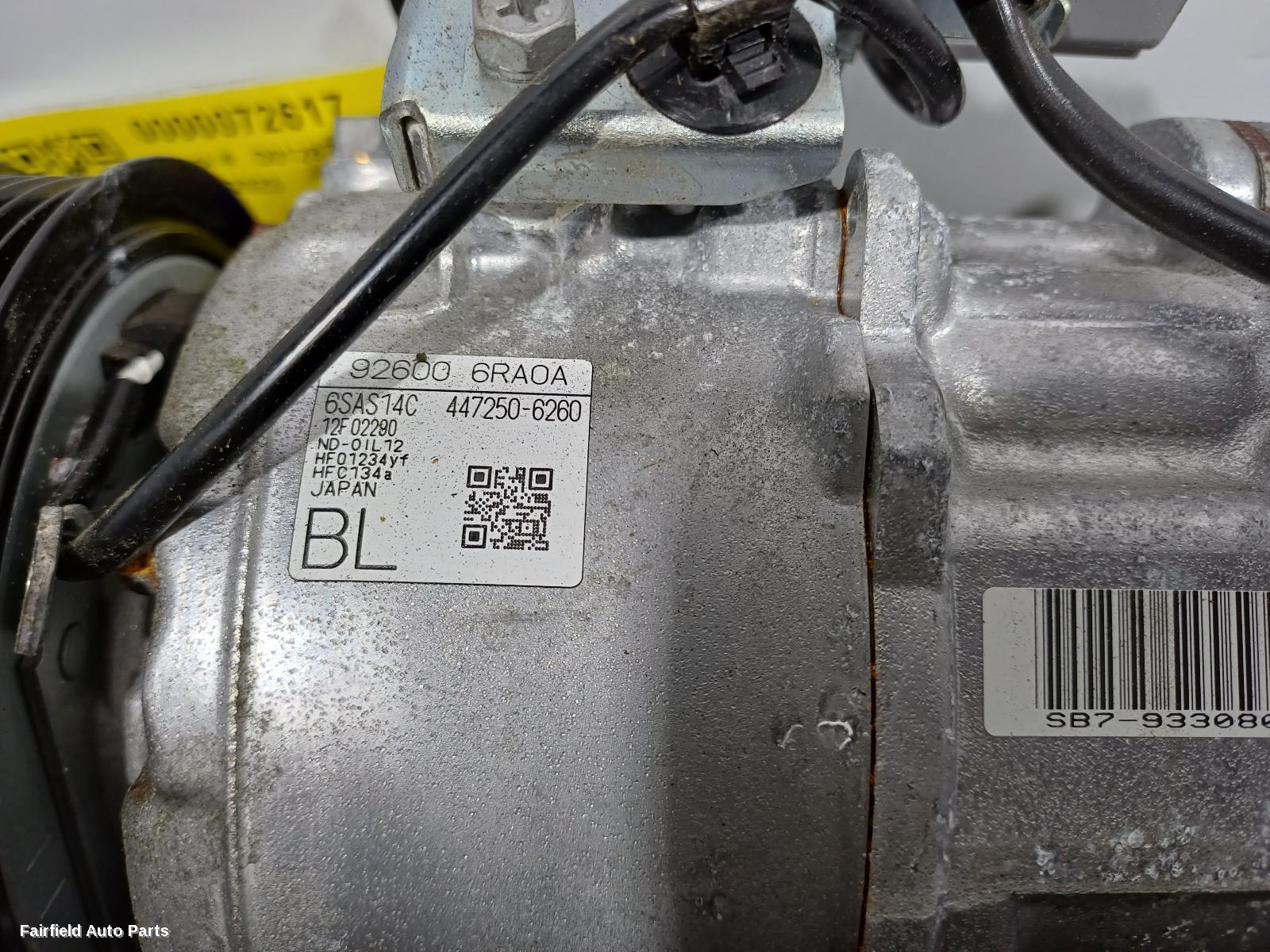 2022-2025 Nissan Xtrail A C Compressor