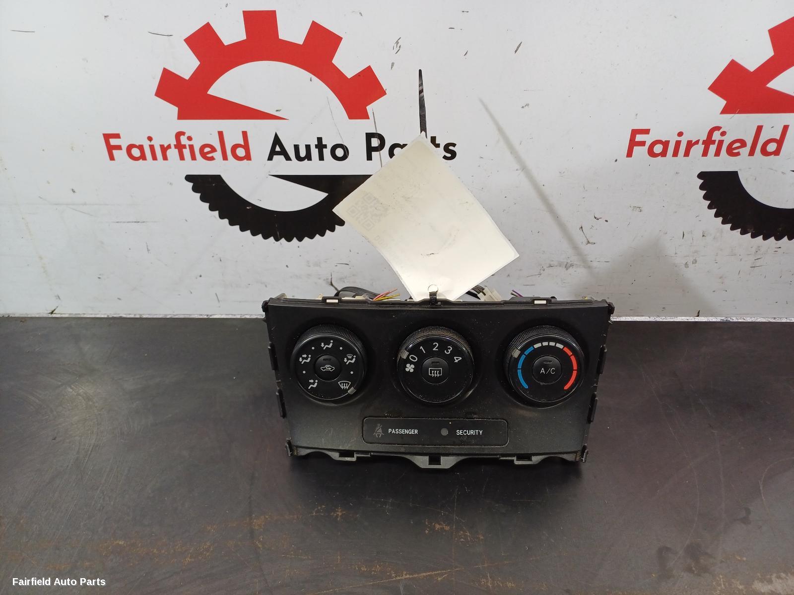 2007-2012 Toyota Corolla Heater Ac Controls
