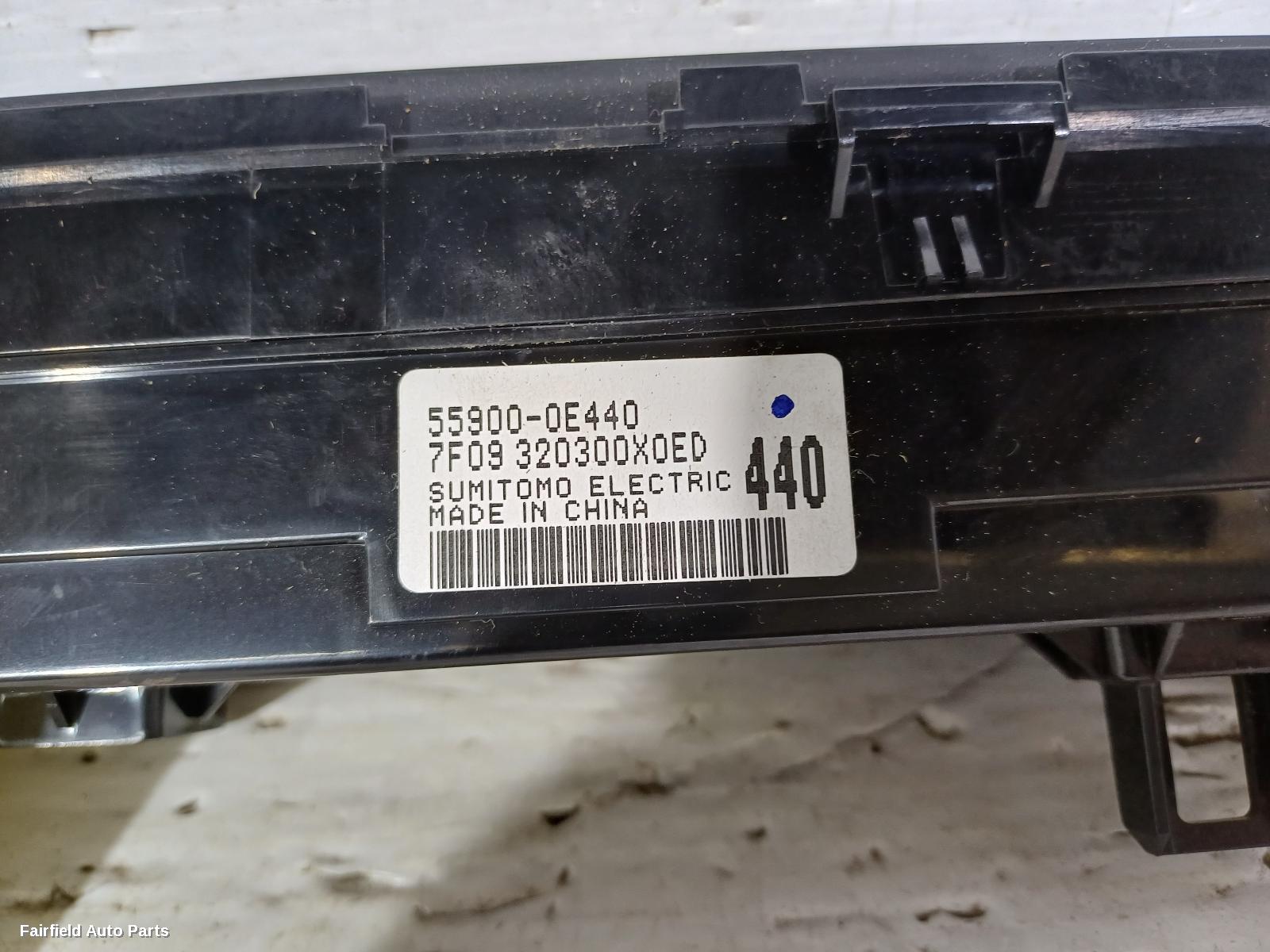 2013-2021 Toyota Kluger Heater Ac Controls