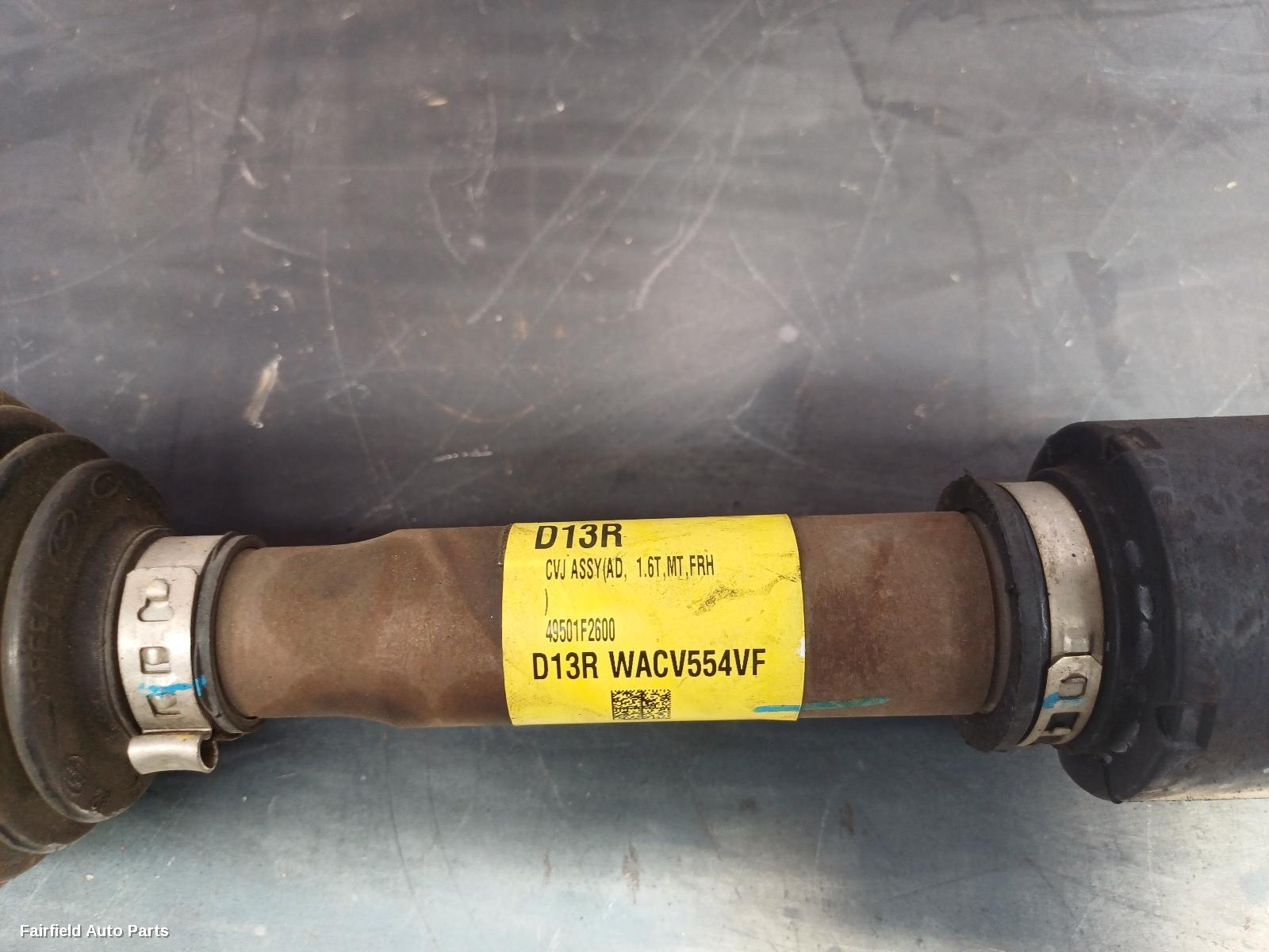 2017-2023 Hyundai I30 Right Driveshaft