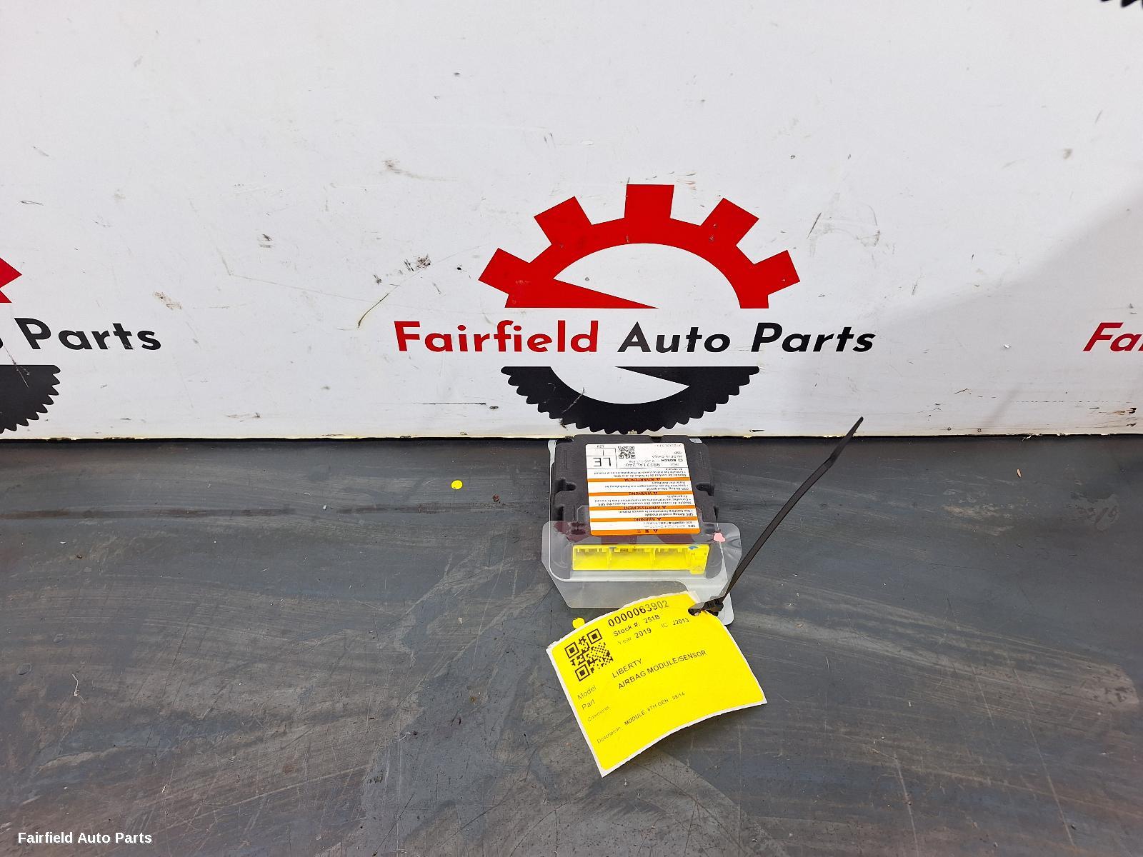 2014-2021 Subaru Liberty Airbag Module Sensor