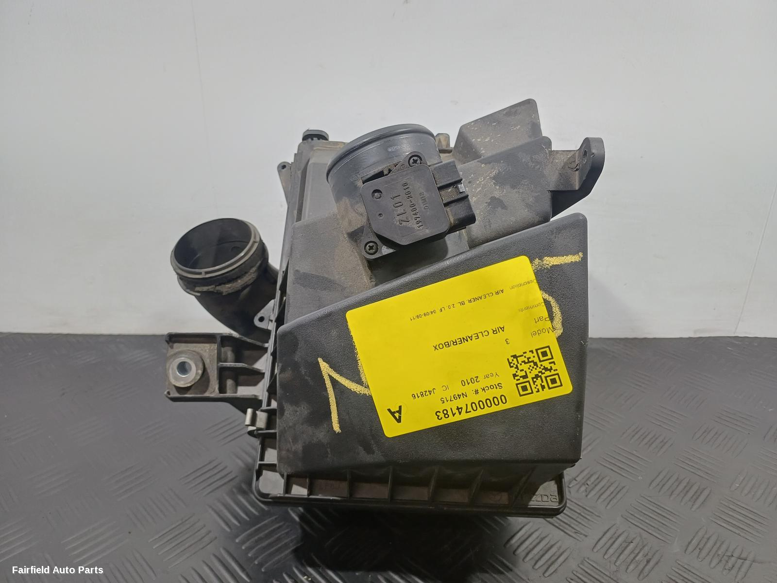 2009-2011 Mazda 3 Air Cleaner Box