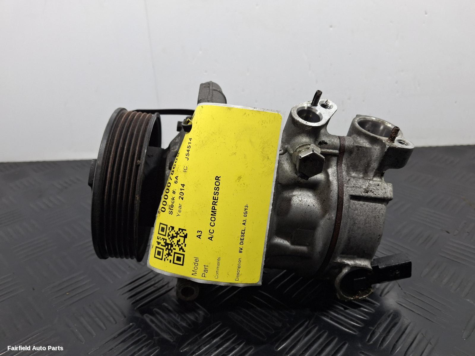 2013-2017 Audi A3 A C Compressor