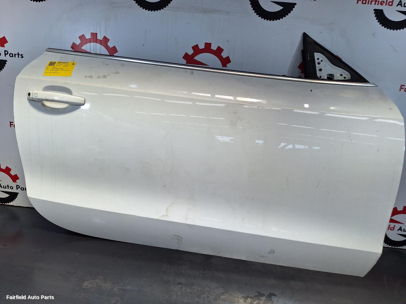 2009-2016 Audi A5 Right Front Door