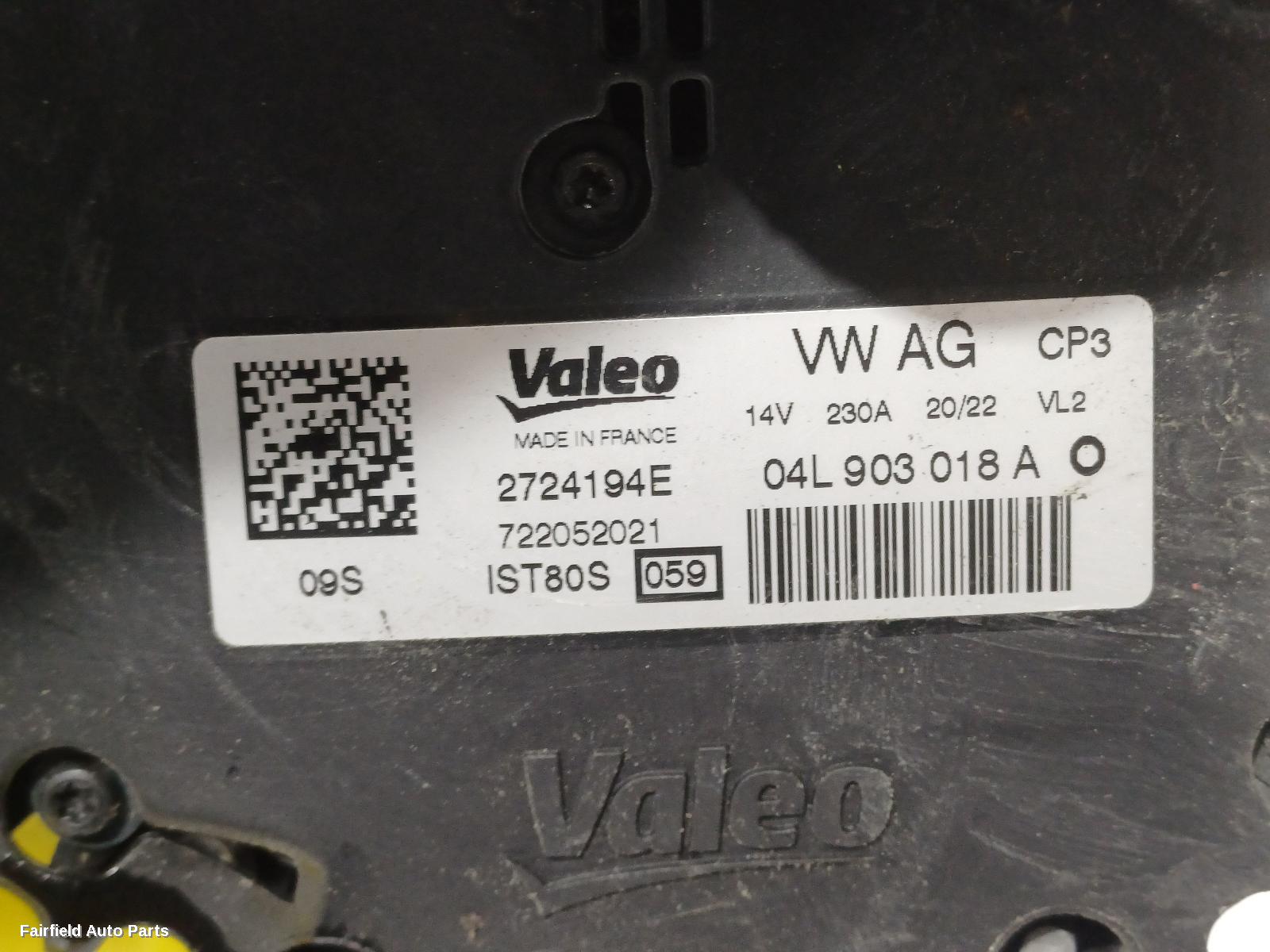 2020-2025 Audi Q5 Alternator