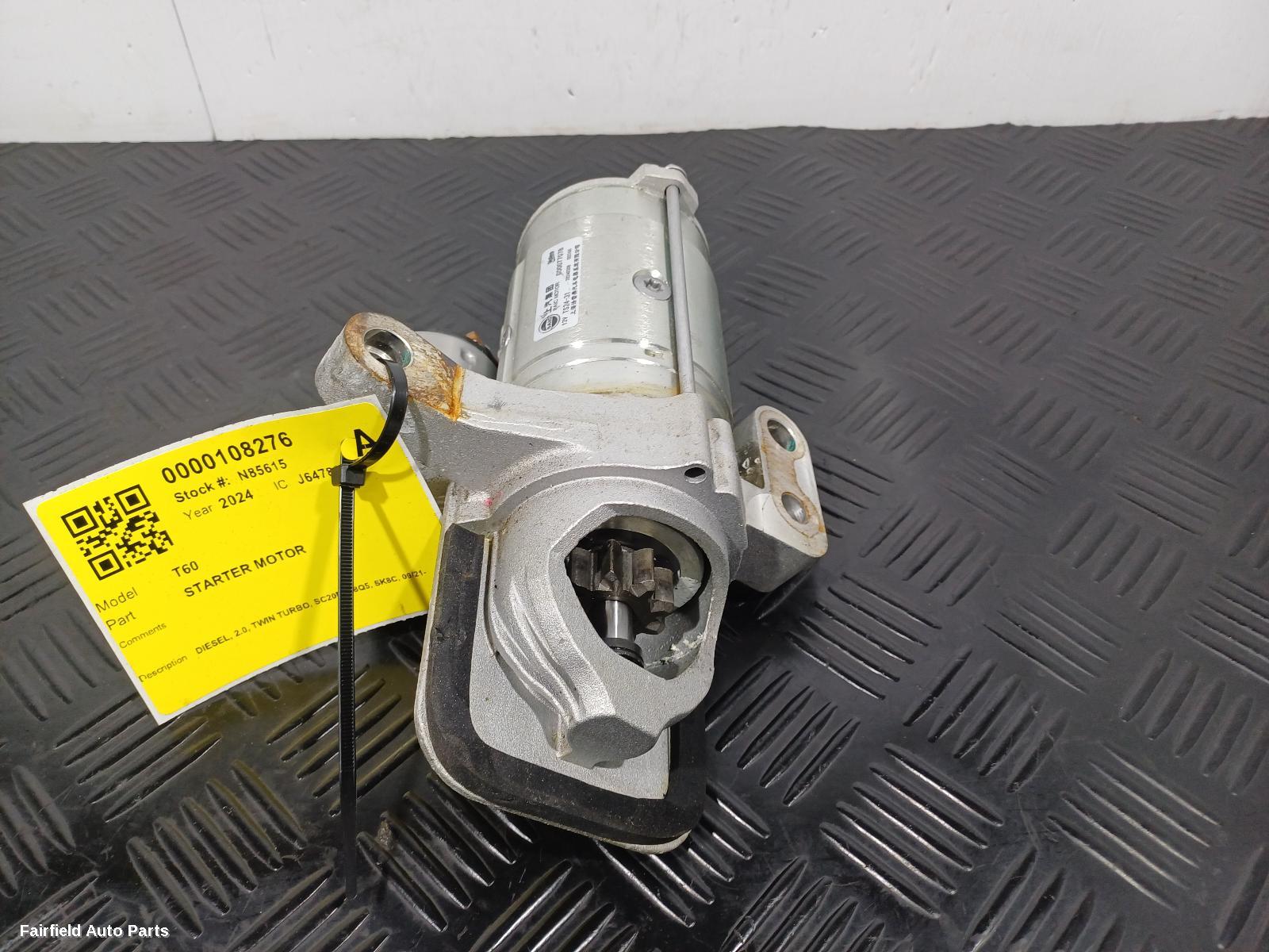 2021-2025 Ldv T60 Starter