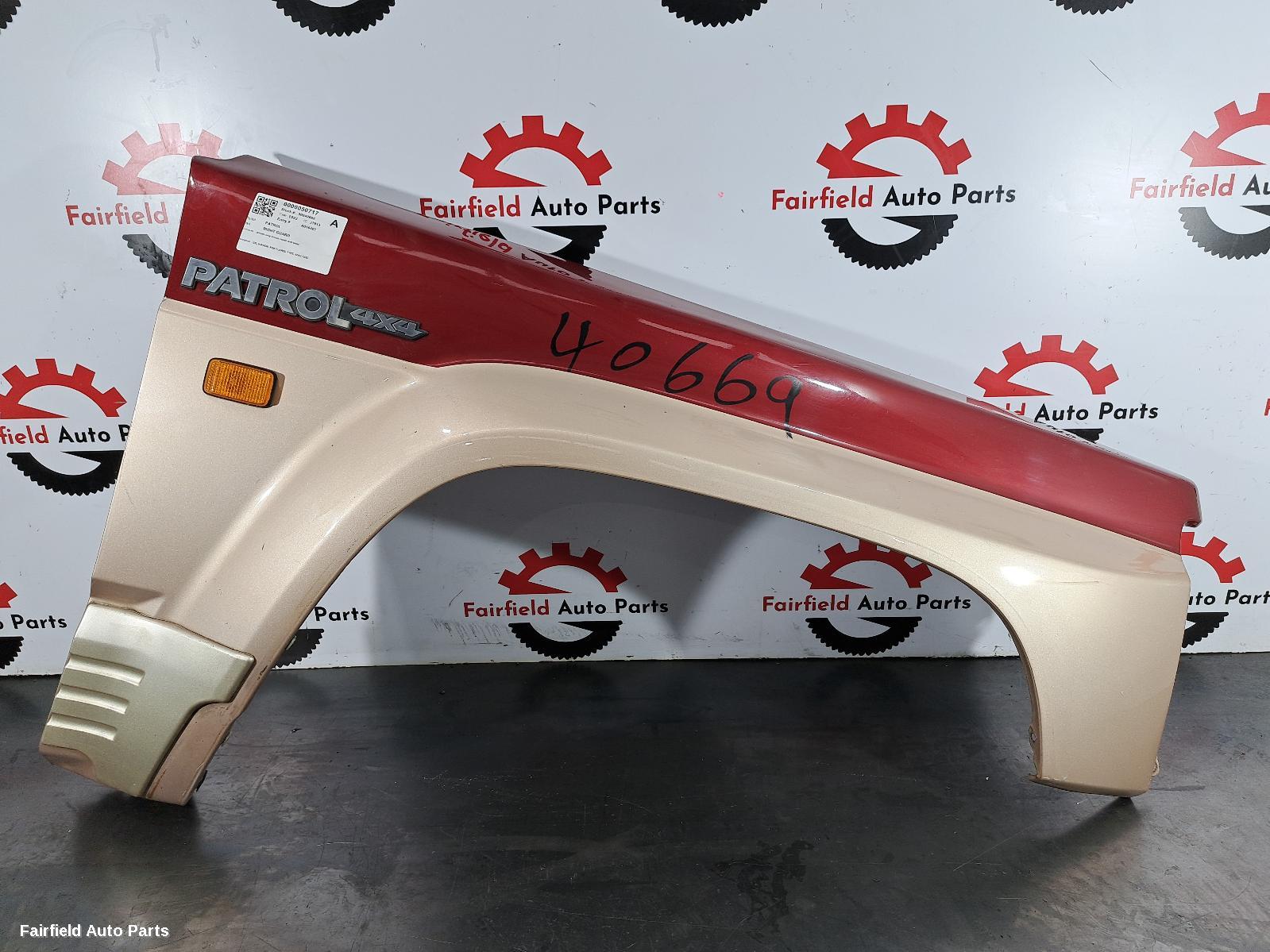 1992-1997 Nissan Patrol Right Guard