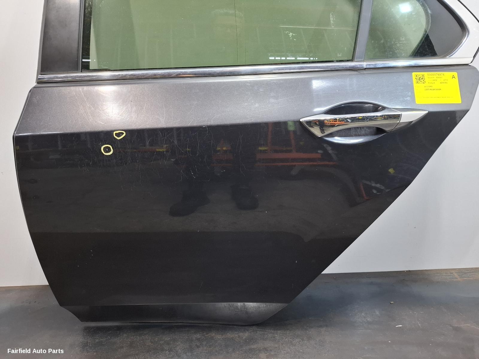 2008-2015 Honda Accord Left Rear Door Sliding