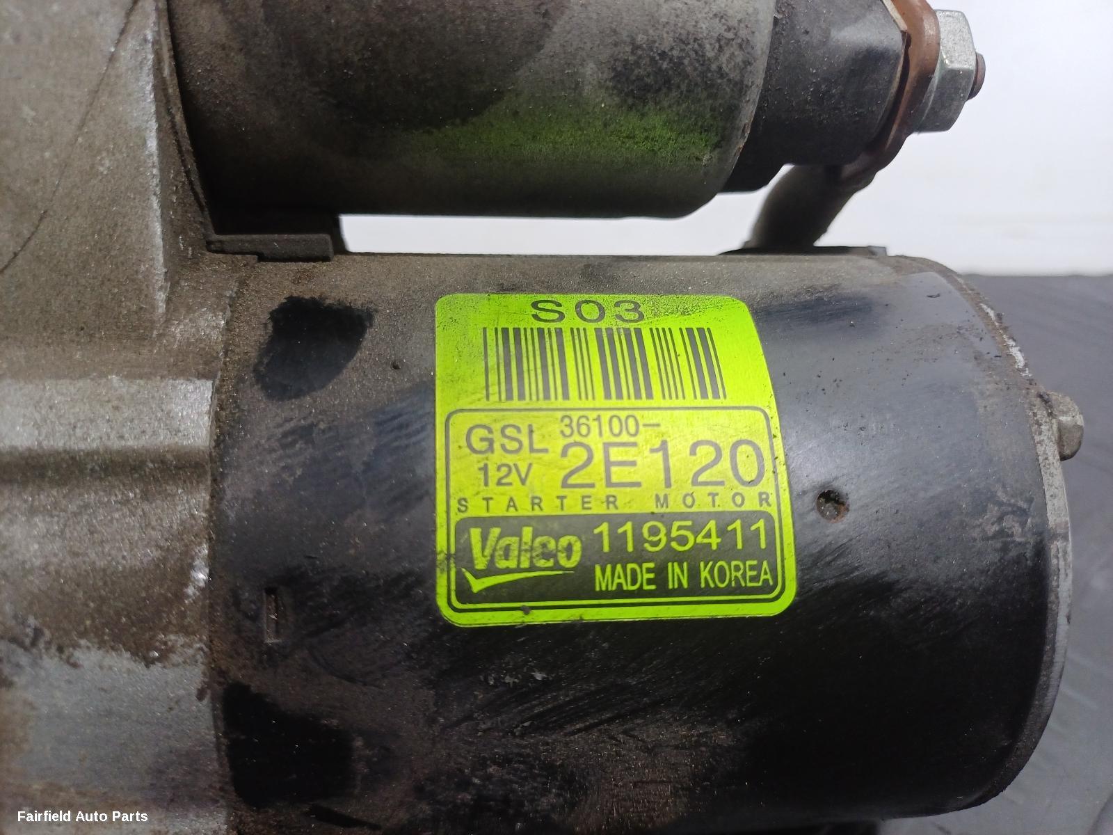 2011-2014 Hyundai Elantra Starter