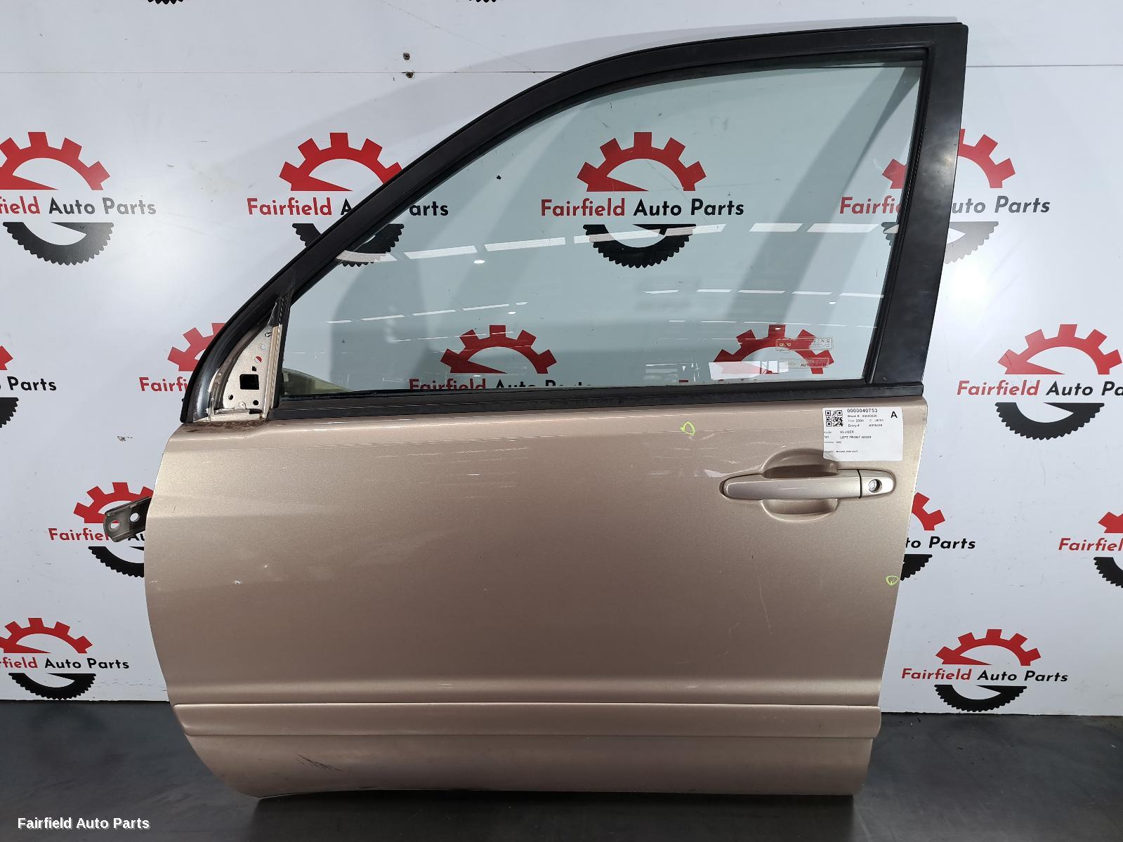 2001-2007 Toyota Kluger Left Front Door