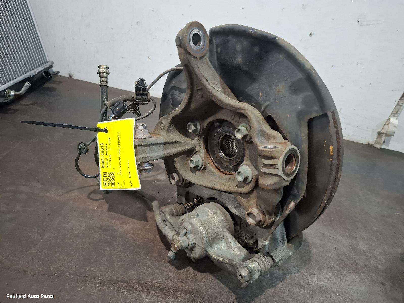2013-2019 Mazda 3 Right Front Hub Assembly