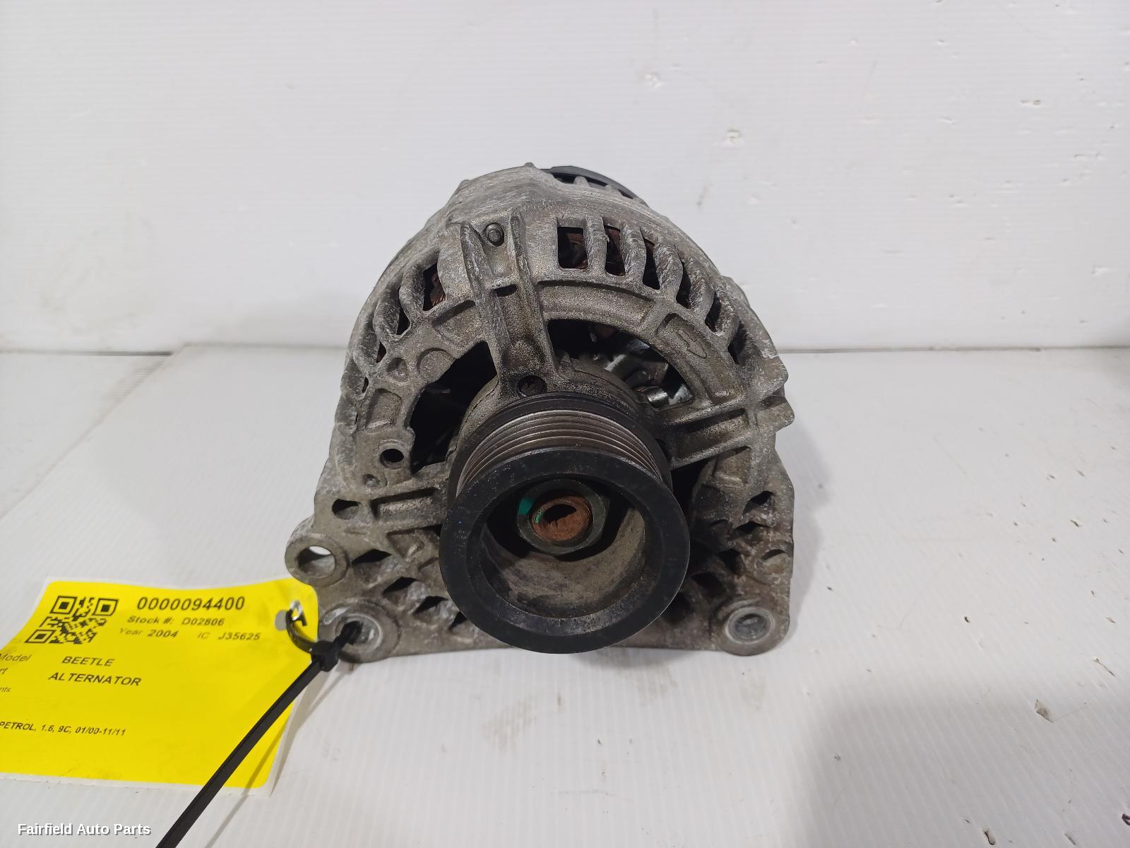 2000-2011 Volkswagen Beetle Alternator