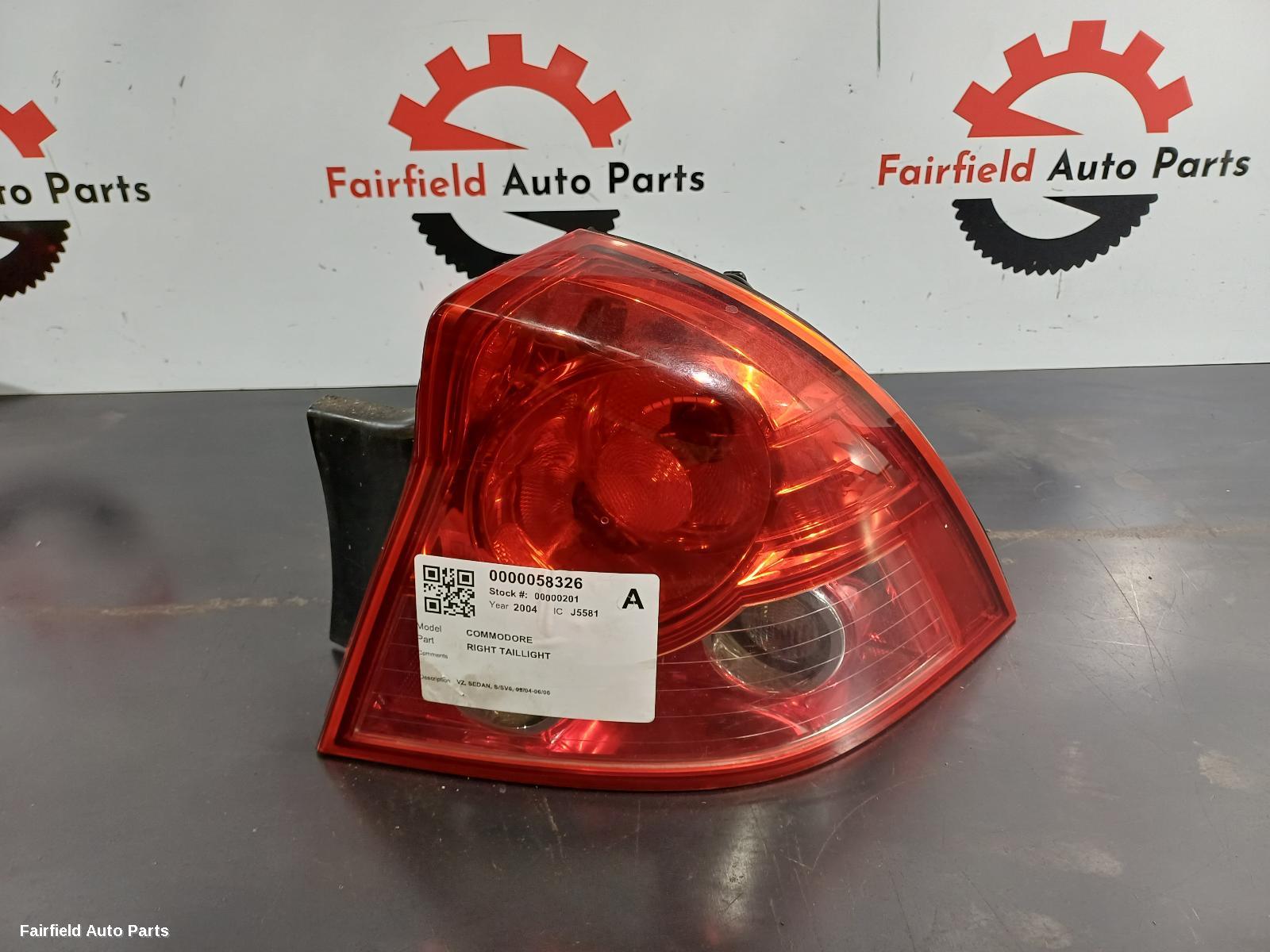 2004-2006 Holden Commodore Right Taillight