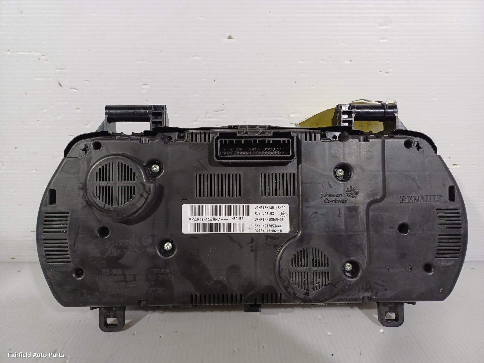 2018-2020 Renault Megane Instrument Cluster