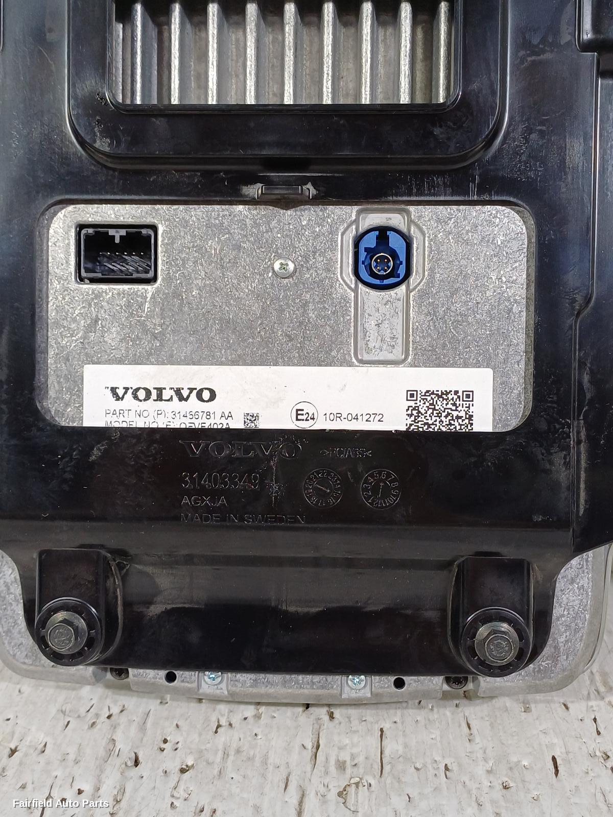 2015-2026 Volvo Xc90 Radio Cd Dvd Sat Tv