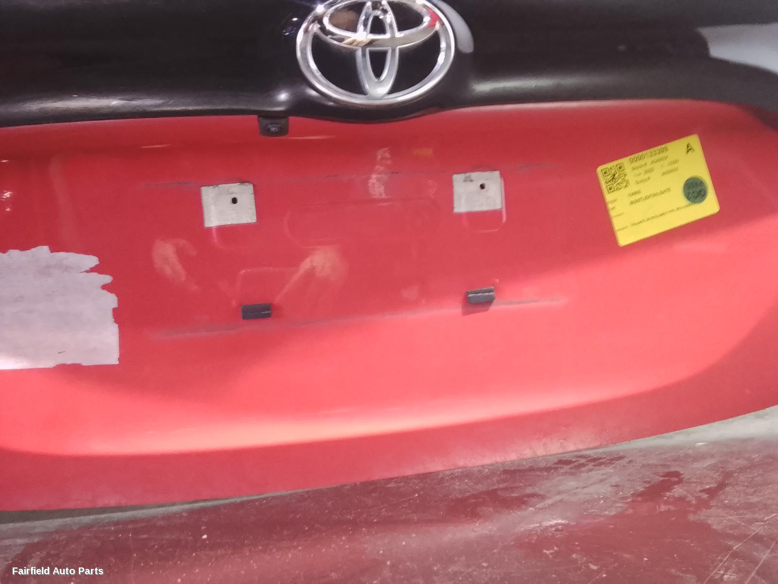 2020-2025 Toyota Yaris Bootlid Tailgate