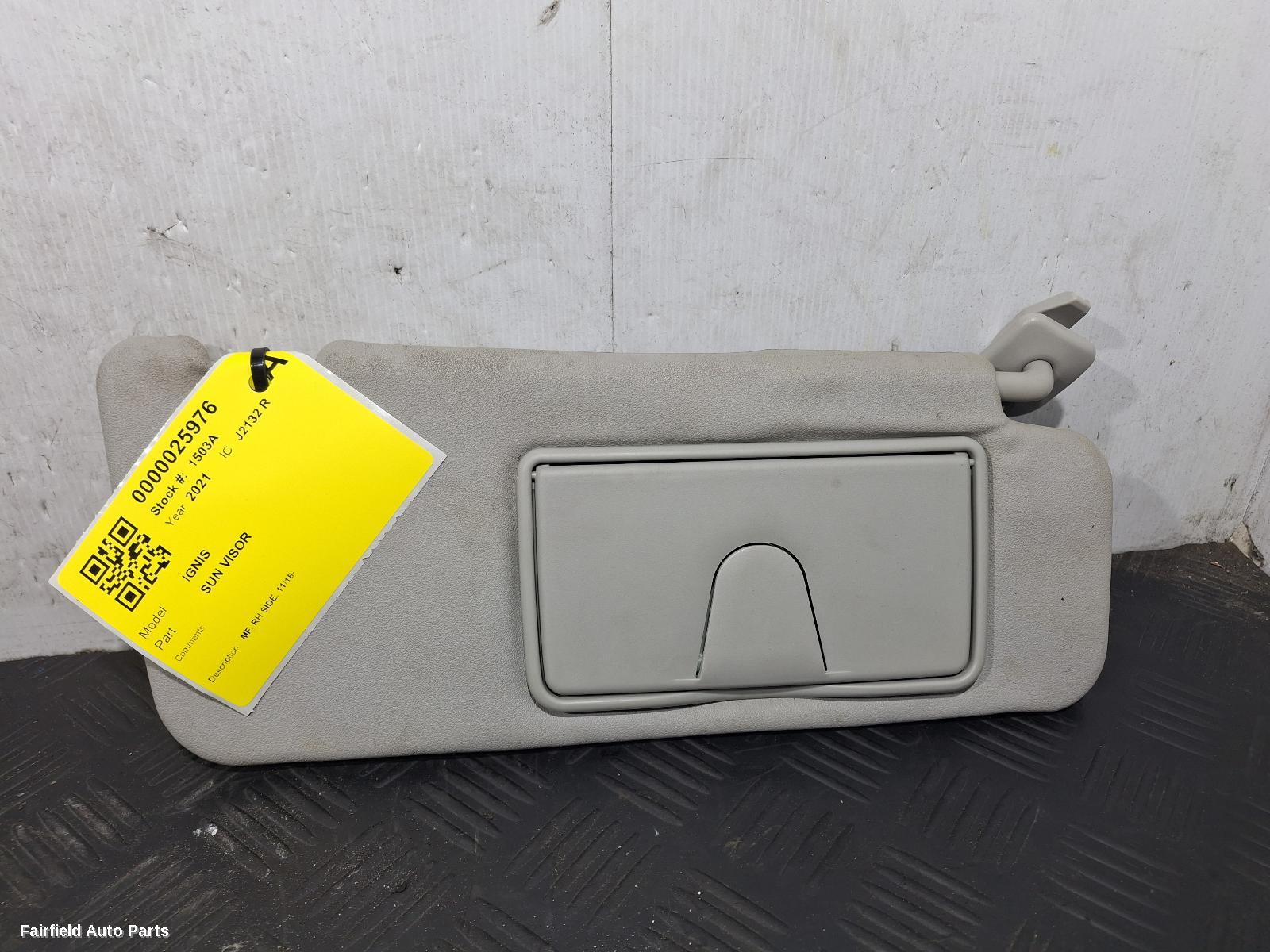 2016-2025 Suzuki Ignis Sunvisor