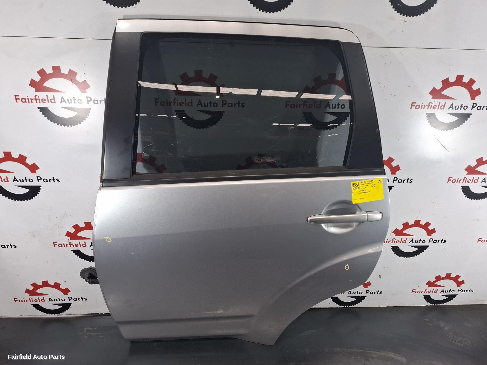 2006-2009 Mitsubishi Outlander Left Rear Door Sliding