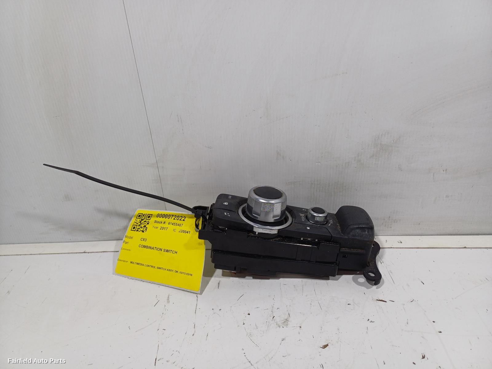 2015-2018 Mazda Cx3 Combination Switch