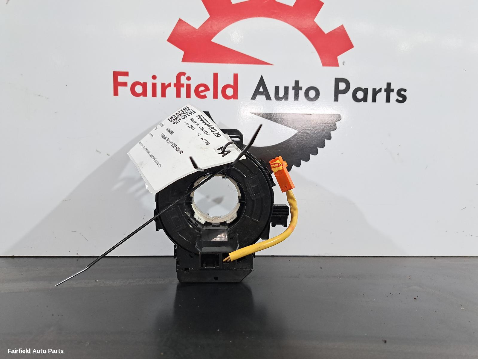 2017 Mitsubishi Mirage Airbag Module Sensor