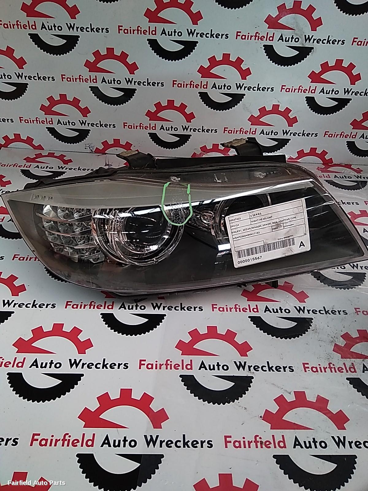2008-2013 Bmw 3 Series Right Headlamp