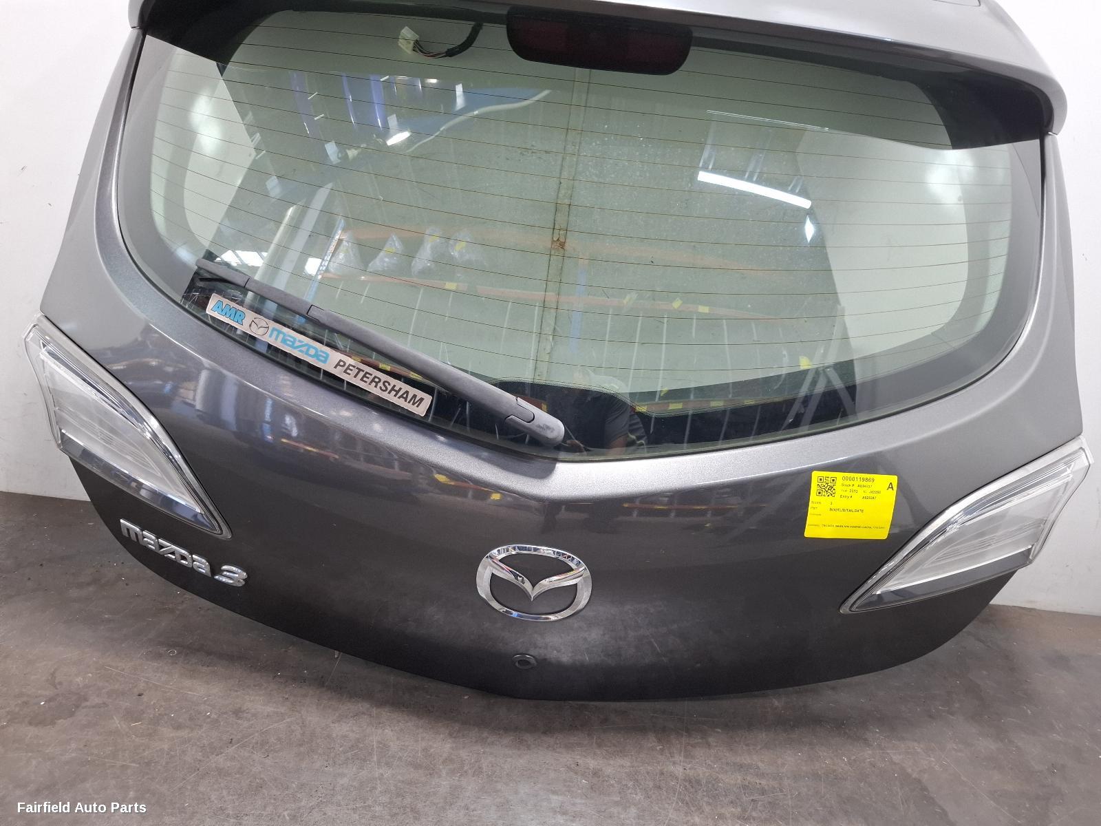 2013-2019 Mazda 3 Bootlid Tailgate