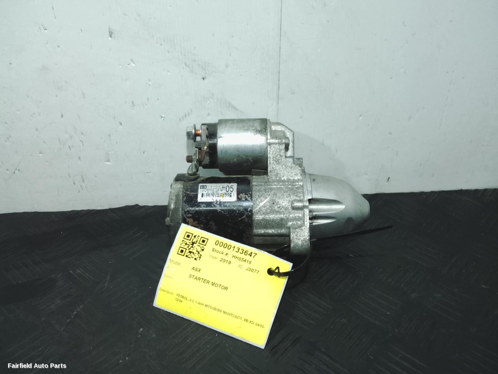 2015-2024 Mitsubishi Asx Starter