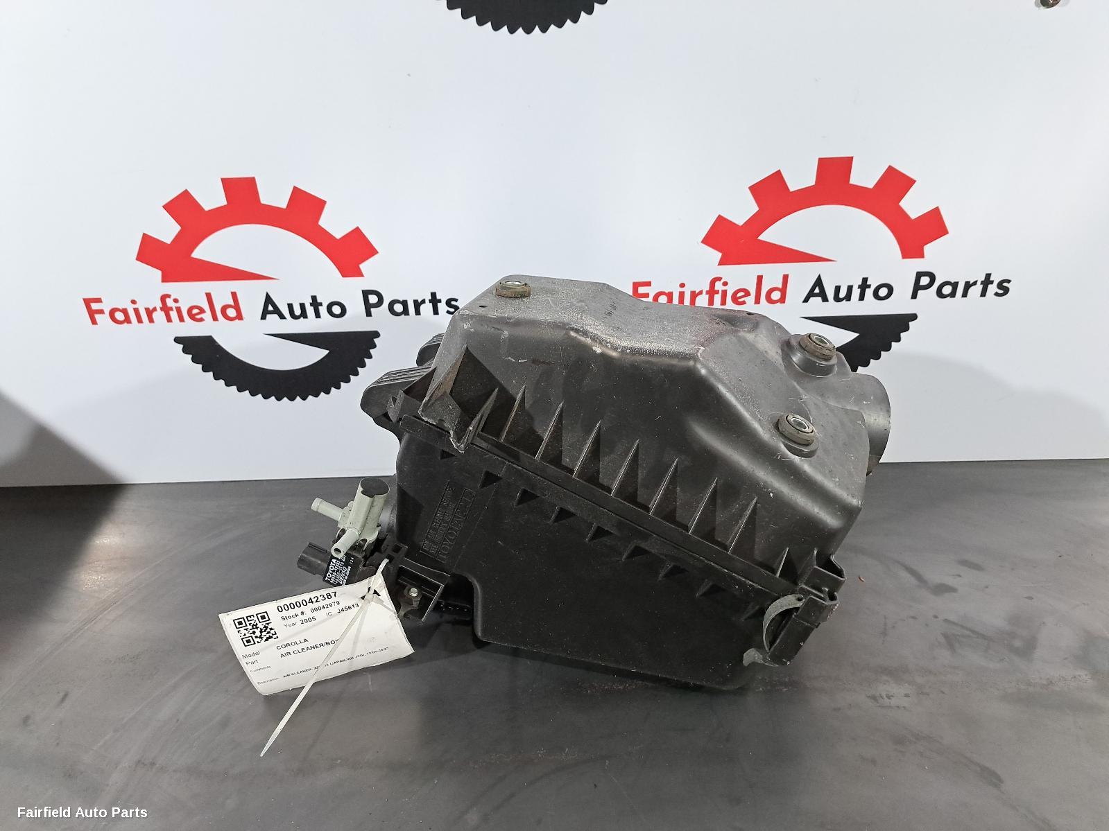2001-2007 Toyota Corolla Air Cleaner Box