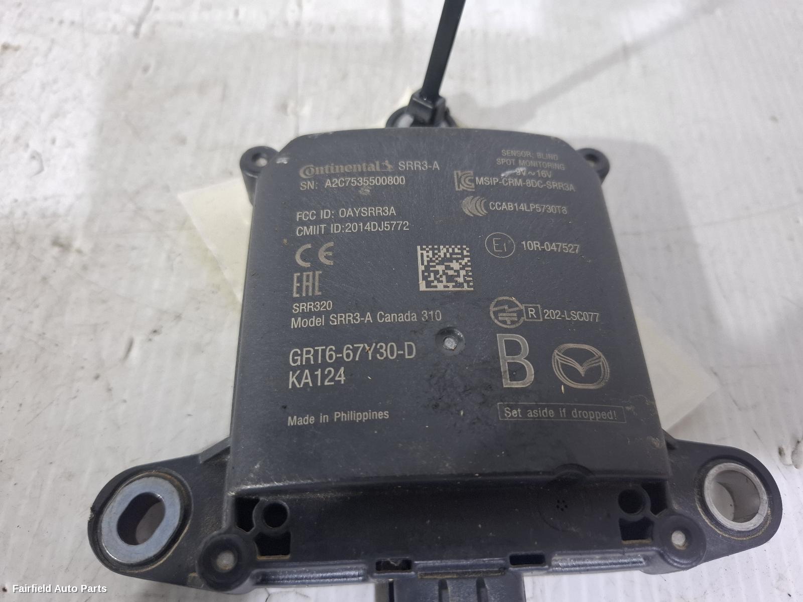 2016-2019 Mazda 3 Reverse Camera