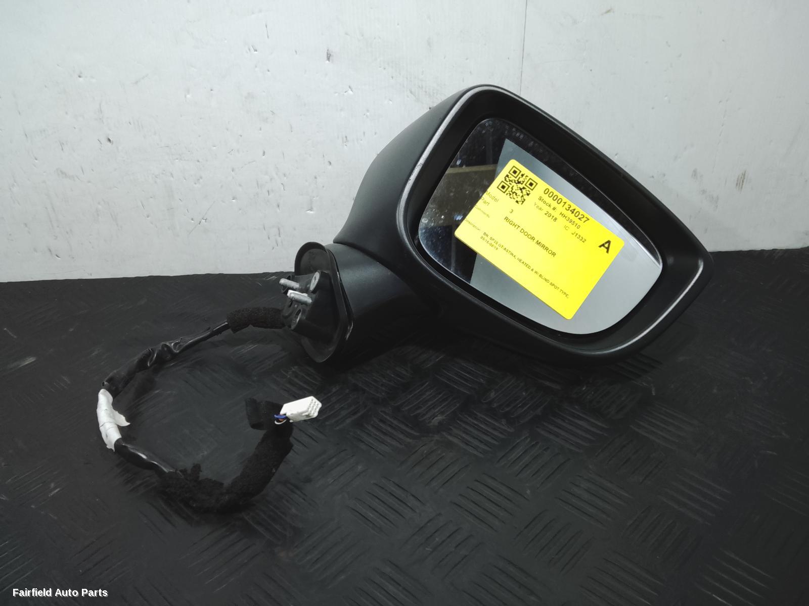 2016-2019 Mazda 3 Right Door Mirror