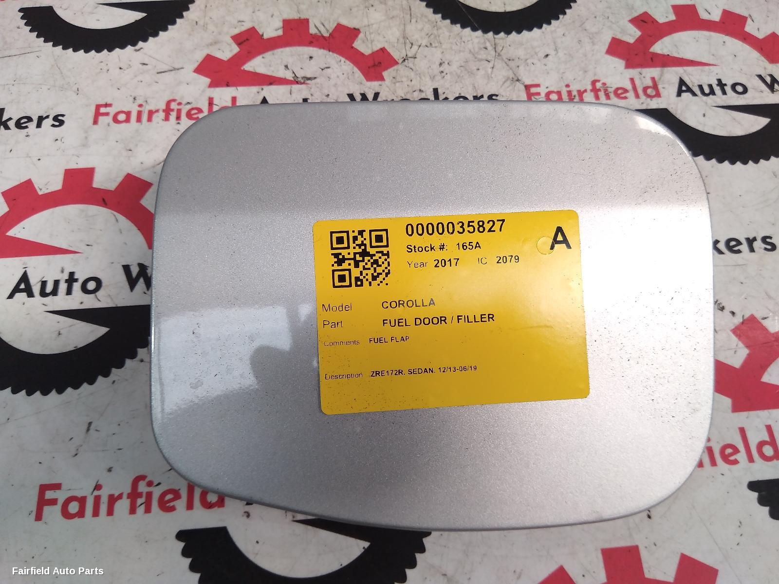 2013-2019 Toyota Corolla Fuel Door   Filler