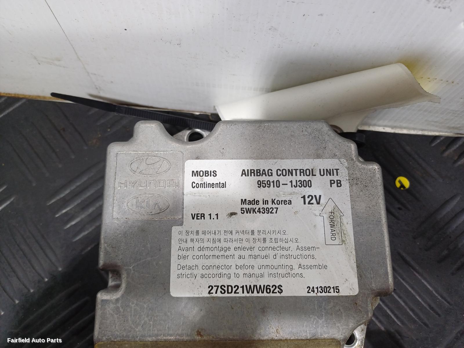 2010-2015 Hyundai I20 Airbag Module Sensor