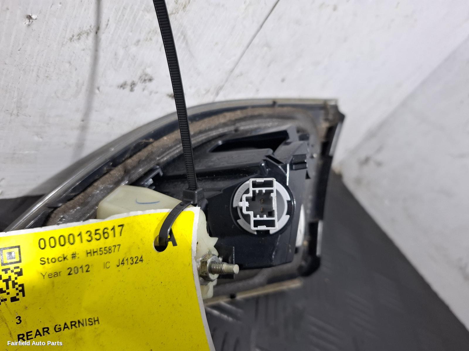 2009-2013 Mazda 3 Rear Garnish