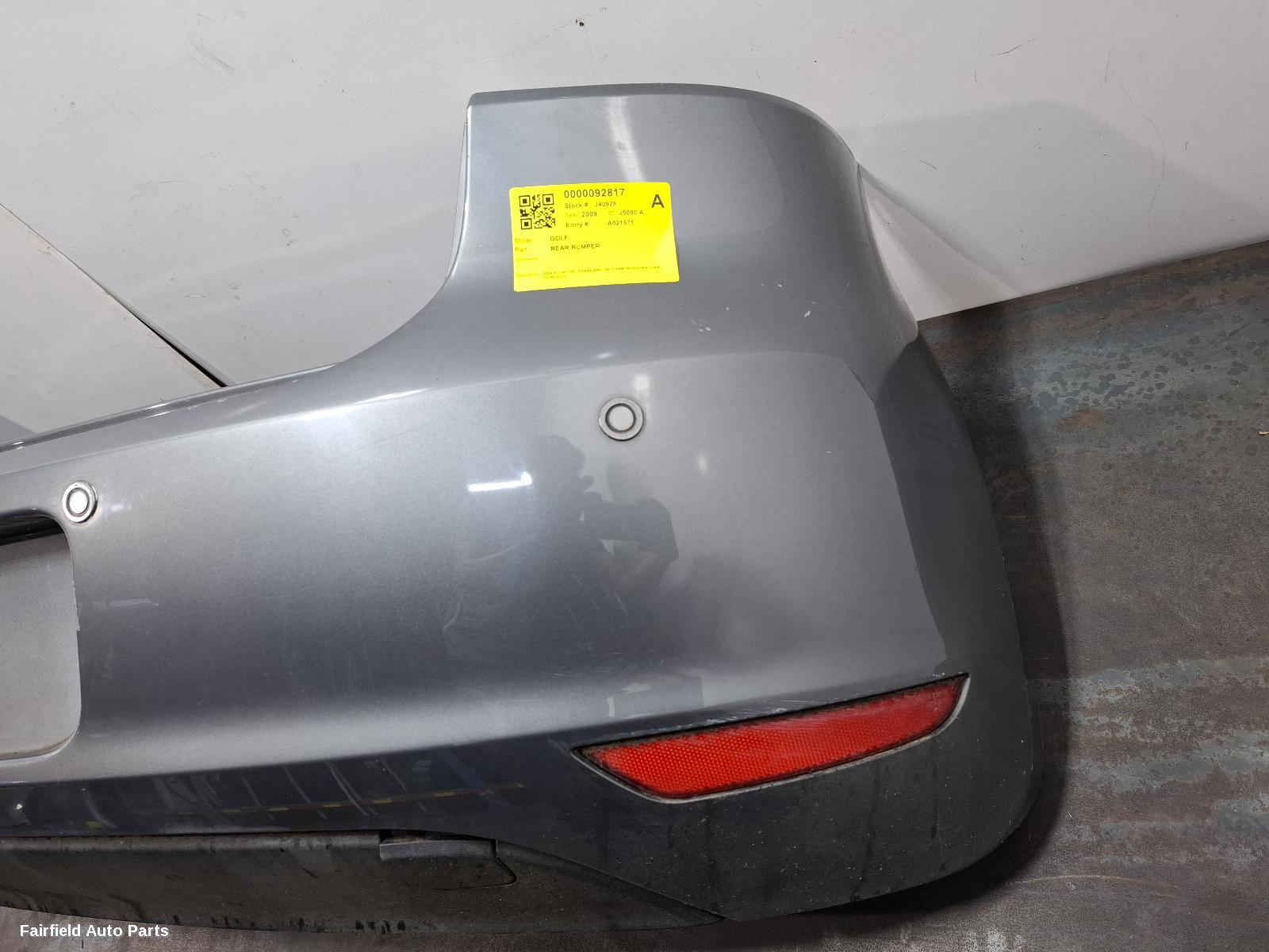 2008-2013 Volkswagen Golf Rear Bumper