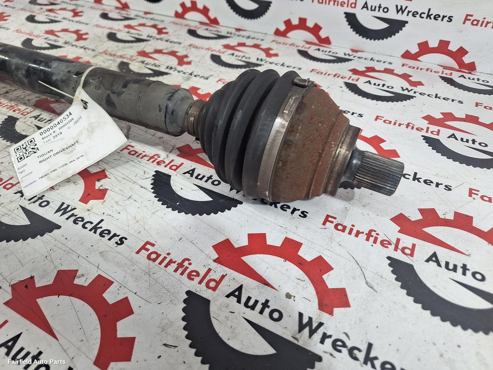 2016-2024 Volkswagen Tiguan Right Driveshaft